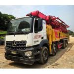 2020 Year 62M Used Sany Concrete Pump With Benz Chassis C10 System For Cement Company for sale