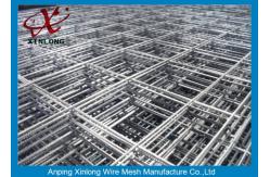 China Easily Assembled Galvanized Welded Wire Mesh Fence For Concrete Plain Weave Style supplier