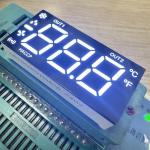 Ultra Bright White 3 Digit 7 Segment Common Cathode LED Display for Refrigerator  for sale