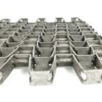 Nut Cleaning And Drying Ss304 Flat Wire Mesh Belt for sale