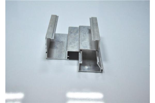 Slot Mill Finished 6063-T5 Aluminium Door Frames Profiles With Cutting