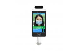 China 8 Inch Android AI face recongnition Infrared thermometer with EU Health Code identification supplier