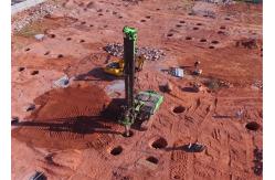 China Construction 125kNm Big Power Used Piling Rig Second Hand Hydraulic Rotary Drilling Rig supplier