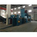 Recycling Horizontal Baling Machine With Touch Screen And Visible Windows for sale