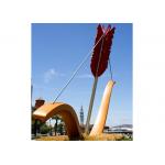 Bow And Arrow Sculpture Modern Outdoor Landscape Stainless Steel for sale