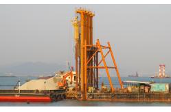 China Electric Bottom Feeding Stone Column Pile Driver Vibration Replacement Construction supplier