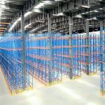 Multi Level Double Deep Heavy Duty Racking System / Industrial Heavy Duty Pallet Shelving for sale