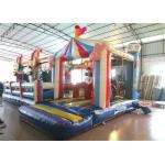 Inflatable circus clown fun city new design inflatable clown multiplay fun park on sale for sale