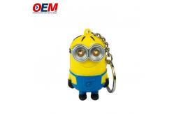 China OEM Custom Made Plastic Key Chain Minio N Key Chain For Promotion supplier
