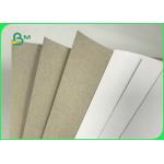 350gsm 400gsm C1S Coated Duplex Board White Surface Grey Back For Boxes