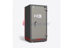 China Double Keys Lock Fire Resistant Safe Box Adjustable Shelf Solid Steel supplier