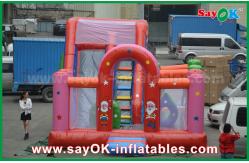 China Red PVC Inflatable Bounce Waterproof Blast Zone Magic Inflatable Bouncy Castle supplier