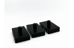 China Custom Manufacturing Of Corrosion-Resistant Industrial Black Rectangular Foot Pads supplier
