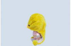China 25CM Plush Duck Dog Toy , Yellow Stuffed Duck Dog Toy With Two Earflaps supplier