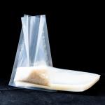 Transparent Nylon Laminate Plastic Vacuum Bag For Food Packaging With Three-Side Seal And Moisture-Proof Design for sale