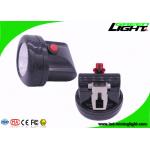 High Safety Cordless LED Mining Cap Lamp Plug - In Charging 170g for sale