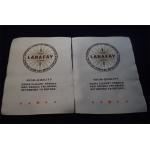 Eco Friendly Customize Woven Clothing Labels Cold Cut / Heat Cut