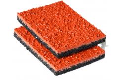 China 10 Year Jogging Track Material Low Density For Excellent Coverage supplier