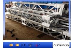 China Cross Section Tower Erection Tools Aluminum Inner Suspended Gin Pole Tower Erection Tool supplier