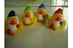 China Pirate Rubber Duck Fun Bath Toys For Toddlers , Character Themed Rubber Ducks supplier