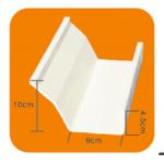 Pvc Chicken Food Trough For Automatic Broiler Layer Feeding System