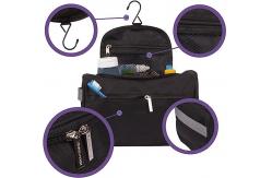 China Shockproof Hanging Travel Toiletry Bag Organizer Bathroom Hygiene Dopp Kit With Hook supplier