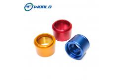 China Customized aluminum alloy bright anodized CNC turning parts supplier