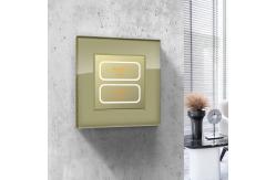 China Hotel  Modbus Wall Switch , Smart Home Wall Control Panel Tempered Glass supplier