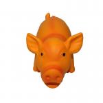 6 Inch Latex Pig Chewing Sound  Latex Pet Toy  For Aggressive Chewers