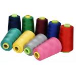 30S/3 100% Dyed Polyester Spun Sewing Thread For Geotectile Garment Accessories for sale