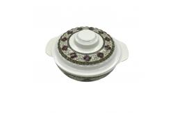 China Ripple Melamine Salad Bowl With Lid Non Toxic 7.5 531 Series CE supplier