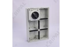 China IP66 PC Outdoor Junction Box Combination Switched Sockets Waterproof supplier