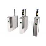 Face Recognition 100W Retractable Flap Barrier Turnstile