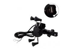 China X Claw 12V-24V Motorcycle Phone Holder With Charger ODM Service supplier