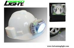 China Underground Miners Cap Lamp Transparent Material 13000lux Super Brightness Impact Resistant supplier