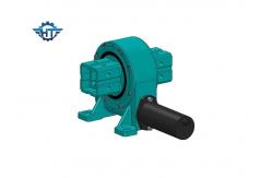 China Self Lock Worm Gear Single Axis Solar Slew Drive supplier