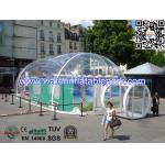 Large Trade Show Inflatable Clear Tent Bubble Dome Tent For Display Event for sale