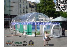China Large Trade Show Inflatable Clear Tent Bubble Dome Tent For Display Event supplier