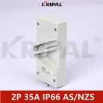 IP66 2Pole Waterproof Outdoor Isolator Switch Australian standard for sale