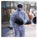 Fire Retardant ISO13485 Disposable Paint Protective Coveralls Single Use Overalls for sale