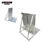 1200*1000*1200mm Concert Crowd Control Barriers Folding Aluminum Traffic Metal Brricade for sale