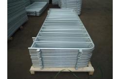 China Galvanized crowd control barrier stainless steel fence panel temporary Tubular fencing supplier