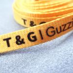 Anti Elastic Silicone Printed 1cm Draw String Cord