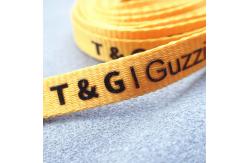 China Anti Elastic Silicone Printed 1cm Draw String Cord supplier