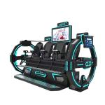 2022 Dreamland Reality Virtual Game Machine 4 Seats 9D VR Roller Coaster Cinema Equipment for sale