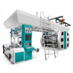 YTC-61200 CI Type Automatic Flexo Printing Machine Six Colors 180m/Min for sale