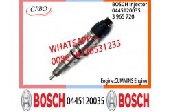 China BOSCH 0445120035 3965720 Neutral Fuel Injector Assembly 0445120035 3965720 For CUMMINS supplier