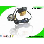 10.4Ah Samsung Battery Mining Hard Hat Lights 25000lux Brightness 348lum for sale