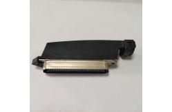 China 50 Pin Male Centronic Solder Connector with L Shape plastic housing supplier