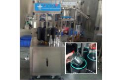 China Auto Bottle Filling Line High Vacuum Liquid Filling And Capping Machine supplier